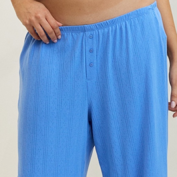 Periwinkle Blue Lounge Pants New Never Worn Favorite Pant Lounge Wear Size Large - Picture 6 of 6